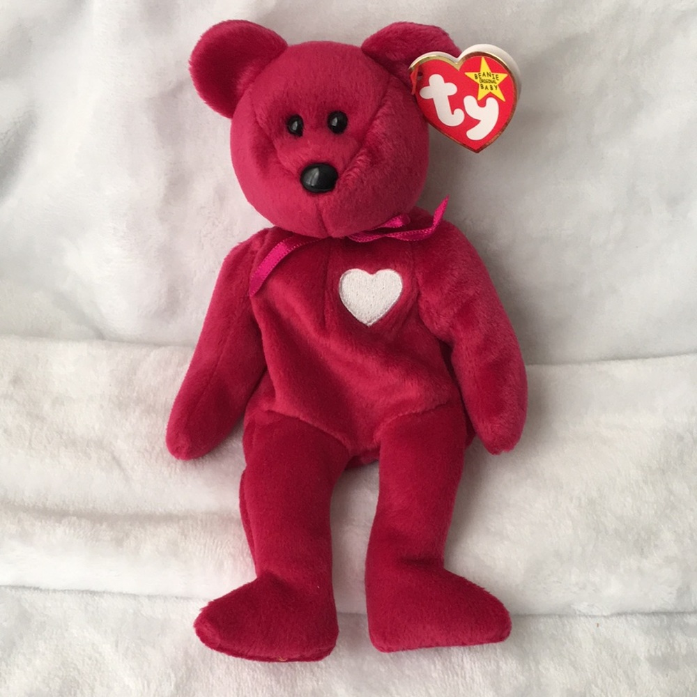 NWT retired Ty Beanie Baby “Valentina” 1998 mint